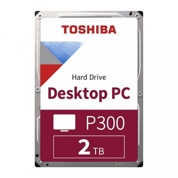 Жорсткий диск 3.5" 2Tb Toshiba P300, SATA3, 256Mb, 7200 rpm (HDWD320UZSVA)