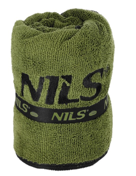  Рушник NILS Camp NCR15 із мікрофібри 120 x 60 см Хакі (5908261680137)