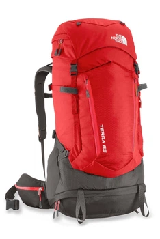 Туристический рюкзак The North Face Terra 65L красный
