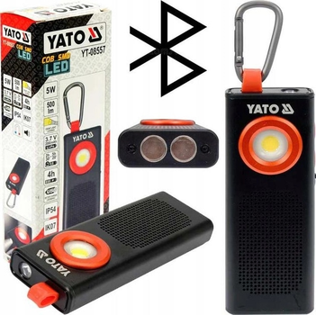 Latarka robocza YATO 3w1 2000 mAh 500 Lm (YT-08557)