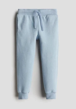 Джогери дитячі блакитного кольору з начосом H&M 128см (400011216)