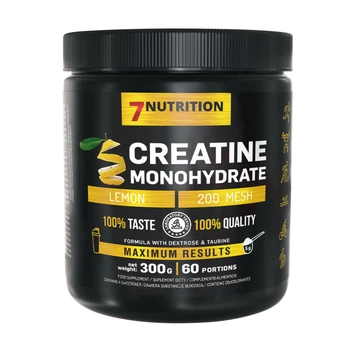Креатин 7 Nutrition Creatine Monohydrate 300 g, Lemon - Lime