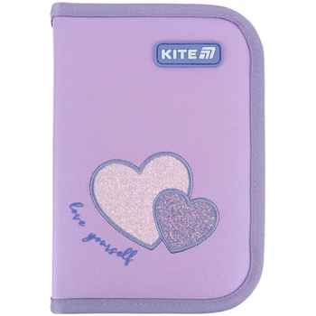 Пенал без наповнення Kite Sweetheart K25-621-1, 1 відділення, 1 відворот
