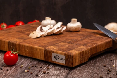 Торцевая разделочная доска из дуба PAV-Wood 30х40х4.5 см