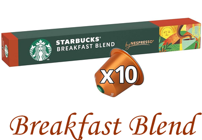 Кава в капсулах Nespresso Starbucks Breakfast Blend