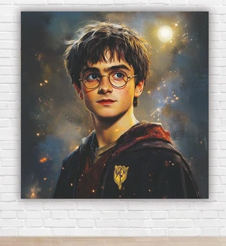 Паперовий плакат "Гаррі Поттер, Harry Potter. Магія починається" 1,5 х1, 5м