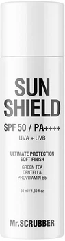 Солнцезащитный крем для лица Mr.Scrubber Sun Shield SPF 50 (4823109704411)