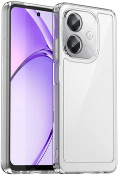 Силиконовый чехол Space OPPO A3 4G (прозрачный) (39984)