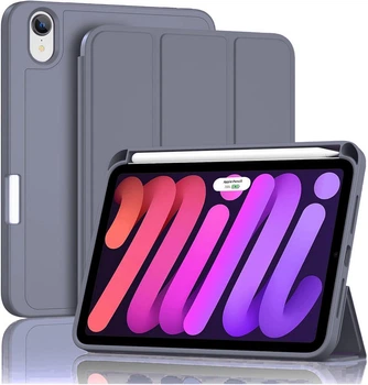 Чехол Bento для iPad mini 6/7 Gray Blue (40915)