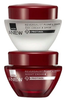 Набір AVON денний та нічний крем Anew для шкіри 35+ 50мл+50мл