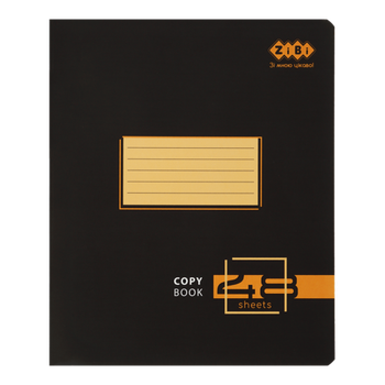 Тетрадь 48арк. # ZiBi 1789 BLACK NEO (10) /ZB25.1789K/