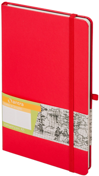 Notes Antra Romantyzm A5 kropki czerwony (5904210044500)