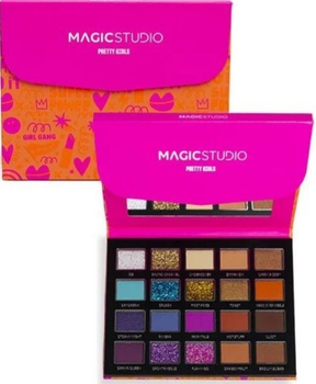 Paleta cieni do powiek Magic Studio Powerful Cosmetics 20 odcieni Pretty Girls (8436609397449)