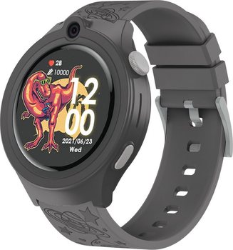 Smartwatch dla dzieci Bemi Moki ​Grey (6972689174928)