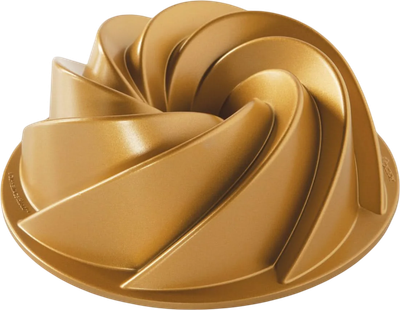 Forma do pieczenia babki Nordic Ware Bundt złota 22 cm (0011172900777)