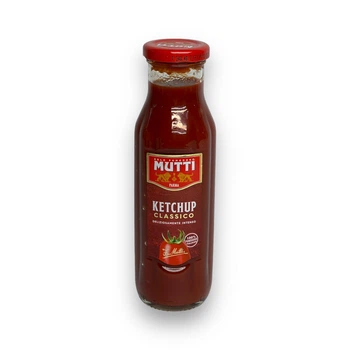 Кетчуп Mutti классический без красителей и консервантов ketchup di pomodoro, 340 г