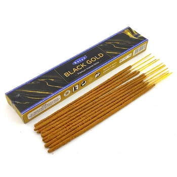 Благовония Black Gold premium Satya 15 грамм. Аромапалочки Черное Золото (35042)