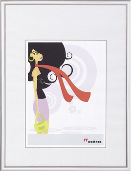 Ramka na zdjęcia Walther New Lifestyle 15x20 cm Silver (4004122207480)