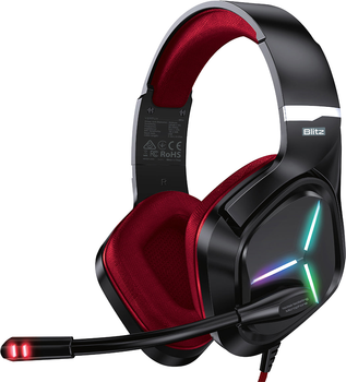 Słuchawki Vertux Blitz Red (CASBLITZRD)