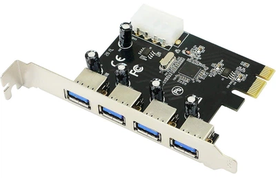 Контролер Dynamode USB 3.0 4 ports NEC PD720201 to PCI-E (USB3.0-4-PCIE)