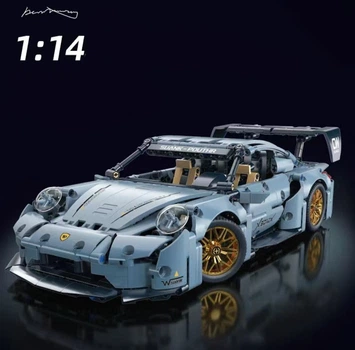 Конструктор машинка Technic Porsche 911 975 деталей,в масштабі 1:14 975 деталей Порш 911 в коробці
