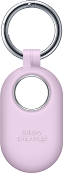 Чохол-брелок Samsung Silicone для Galaxy SmartTag2 Lavender (EF-PT560CVEGWW)