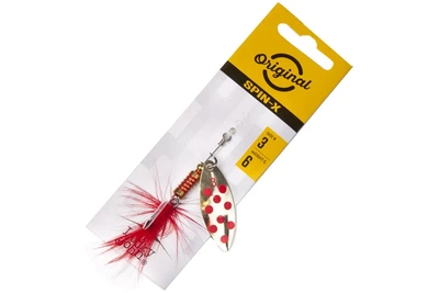 Блесна Lucky John Spin-X Long №2 4.0г, цвет: GR (4212023001)