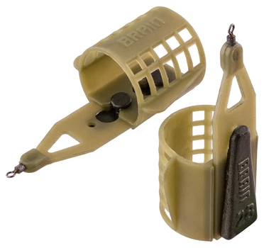 Кормушка Brain Клетка пластиковая со съемным грузом M 84г (7202100006)