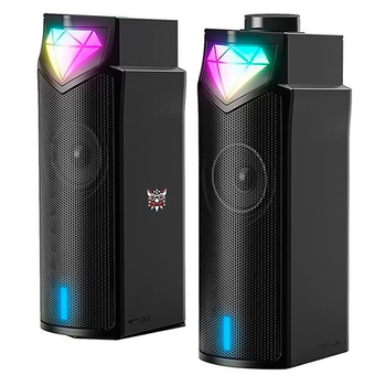 Акустика колонки для компьютера ONIKUMA L1 |BT5.3, USB, 3W*2, RGB| Черный