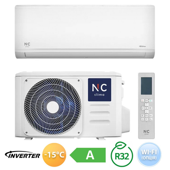 Кондиціонер NC clima NCI12EHMIw1eu/NCO12EHMIw1eu Manchester на 35 м²