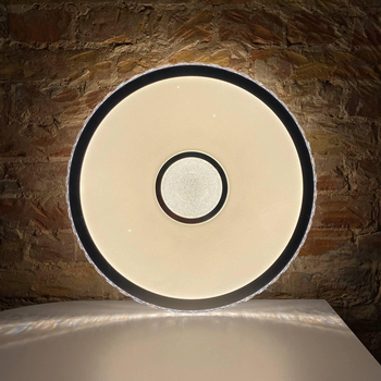 Светильник потолочный с пультом Д/У 50W, LU-SIRIUS CHROM-50W LUMANO