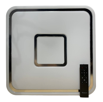 Led светильник LUMANO 80W с пультом 3 режима 3000-4000-6500K LU-AZURE CHROME-50W