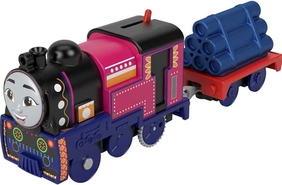 Моторизированный паровозик Ашима Томас и Друзья Thomas & Friends Motorized Ashima Battery-Powered Engine Fisher-Price (HMC22)