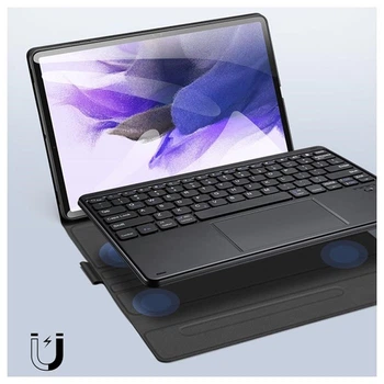 Чехол клавиатура для планшета DUX DUCIS Bluetooth Keyboard Touchpad для Samsung Galaxy Tab S7 FE T730 12.4''