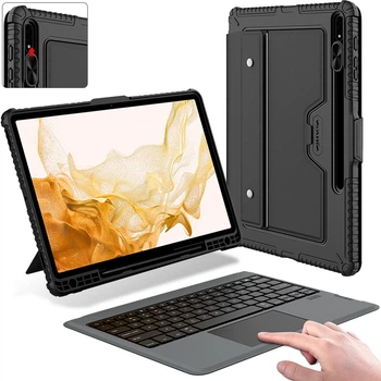 Чехол клавиатура для планшета Nillkin Bumper Combo Keyboard для Samsung Galaxy Tab S7 / S8 / S8 5G 11'' Black