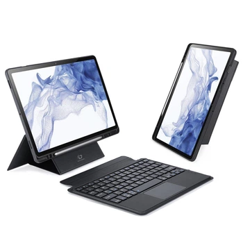 Чехол клавиатура для планшета DUX DUCIS Bluetooth Keyboard Samsung Galaxy Tab S7 S8 11'' (X700/X706/T870/T87)