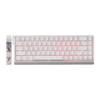 Клавіатура Ігрова Магнітна Madlions MAD 68HE RGB 8000 HZ Біла