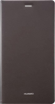 Etui z klapką Huawei Flip Cover do P8 Brown (6901443047857)