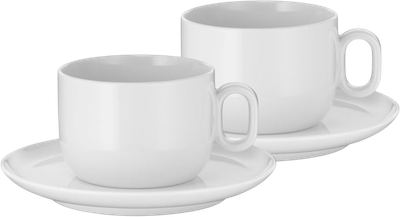 Zestaw filiżanek WMF Barista ze spodkami 2 x 160 ml (4000530735027)
