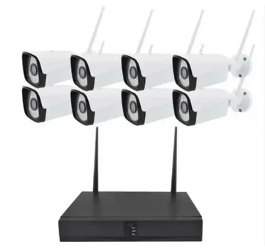Комплект видеонаблюдения 8 камер 5G WIFI KIT NVR 1080p беспроводные камеры