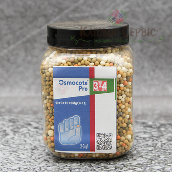 Удобрение Osmocote (Осмокот) Pro 3-4 М19+9+10+2MgO+Мikro, 500 гр (пэт банка)