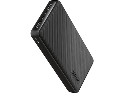 Зовнішній аккумулятор (павербанк) Trust Primo Fast Powerbank 20000 mAh black (23593)
