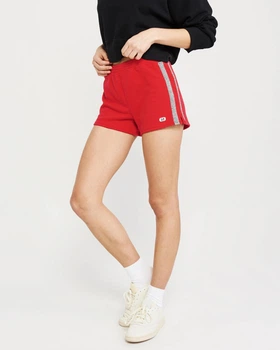 Спортивные шорты женские - шорты для спорта Abercrombie & Fitch AF5919W S Красный