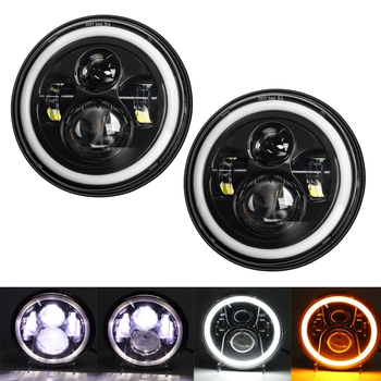 Фари LED 5.75 дюйма JP 45W – комплект для ВАЗ 2106, ближнє/дальнє світло, 2 штуки