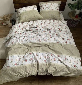 Комплект постільної білизни Sweet-Dream Сюзанна 150 х 215 см полуторний білий