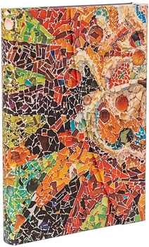 Блокнот Paperblanks Антоніо Гауді Мозаїки середній 12,5 х 18 см в лінію