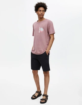 Шорти Pull & Bear чорний UVJJI670 36
