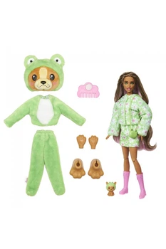 Лялька Barbie "Cutie Reveal" серії "Чудове комбо" – цуценя в костюмі жабки. колір різнокольоровий Barbie ЦБ-00252655