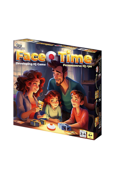 Розвиваюча настільна гра "Face Time" колір різнокольоровий Danko Toys ЦБ-00260831