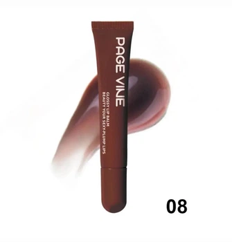 Блеск для губ Peptide lip PAGE VINE Chocolate 08 12 мл
